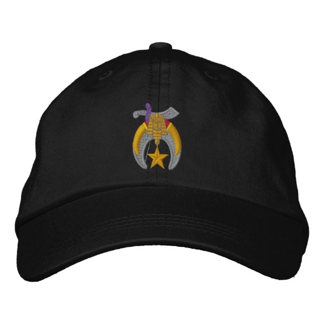 Gorra Bordada Bordado Shriner (Anverso)