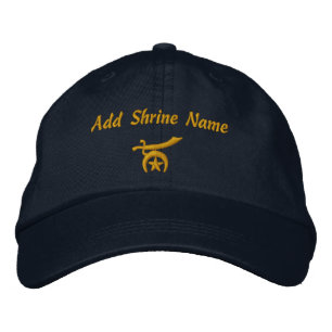 Gorra Bordada Bordado Shriner