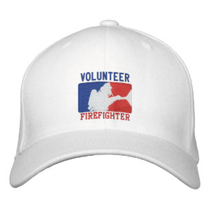 Gorra Bordada Bordado voluntario del personalizado del bombero