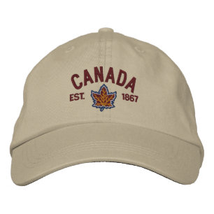 Gorra Bordada Bordados de aniversario canadiense