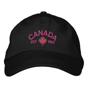 Gorra Bordada Bordados de aniversario canadiense