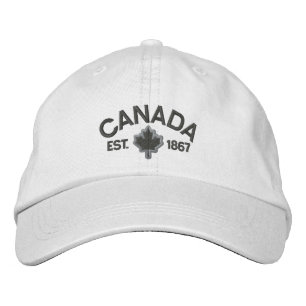 Gorra Bordada Bordados de aniversario canadiense