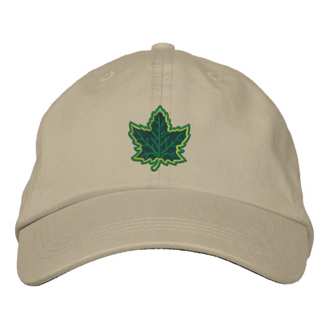 Gorra Bordada Bordados de aniversario canadiense (Anverso)