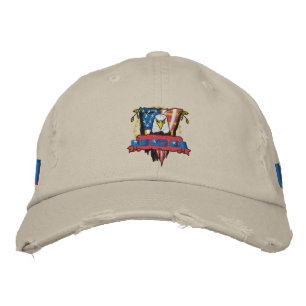 Gorra Bordada Bordados patrióticos