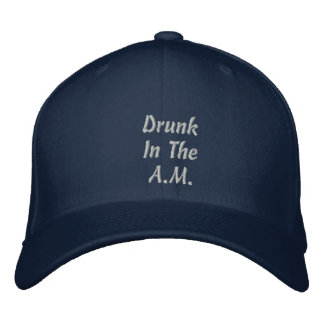 Gorra Bordada Borracho En La Mañana