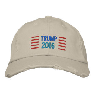Gorra Bordada Borrador de Donald Trump 2016
