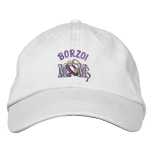 Gorra Bordada Borzoi Dog MOM