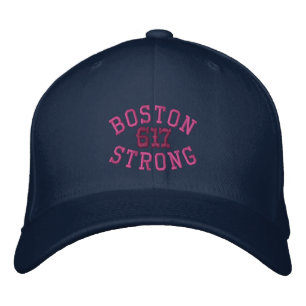 Gorra Bordada Boston 617 fuertes