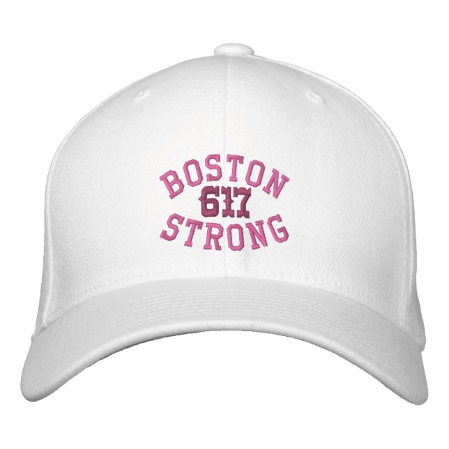 Gorra Bordada Boston 617 fuertes (Anverso)