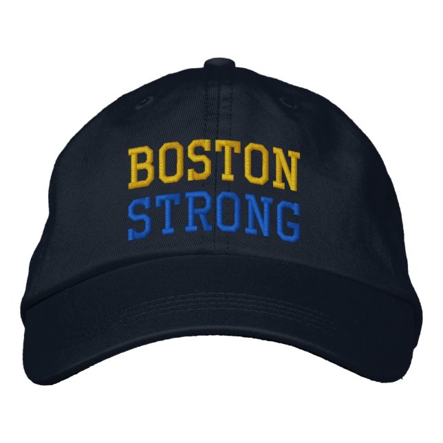 Gorra Bordada Boston Strong (Anverso)