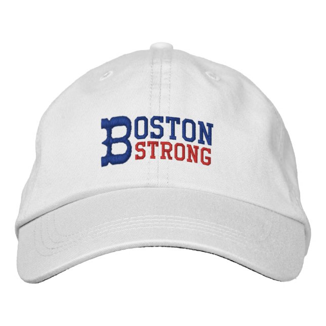 Gorra Bordada Boston Strong (Anverso)