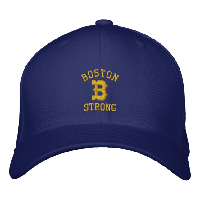 Gorra Bordada Boston Strong (Anverso)