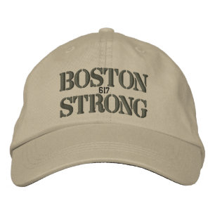 Gorra Bordada Boston Strong 617