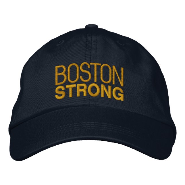 Gorra Bordada Boston Strong Embroidery (Anverso)