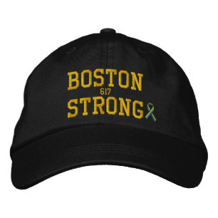 Gorra Bordada Boston Strong Ribbon Edition