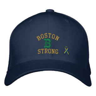 Gorra Bordada Boston Strong Ribbon Edition