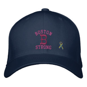 Gorra Bordada Boston Strong Ribbon Edition