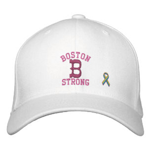 Gorra Bordada Boston Strong Ribbon Edition