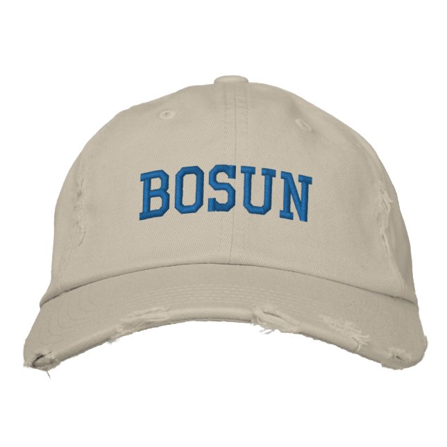 Gorra Bordada Bosun Cap (Anverso)