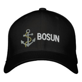 Gorra Bordada BOSUN Yacht Embroidered Cap