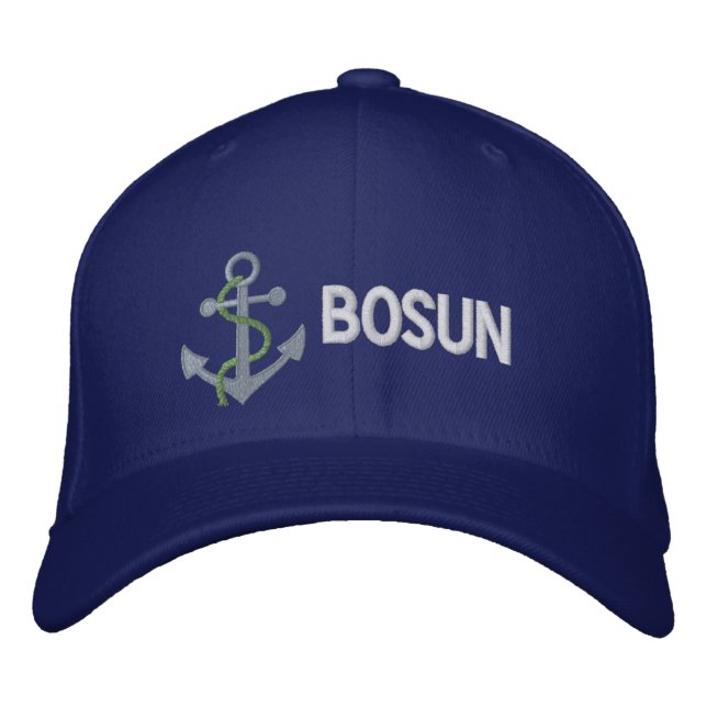 Gorra Bordada BOSUN Yacht Embroidered Cap (Anverso)