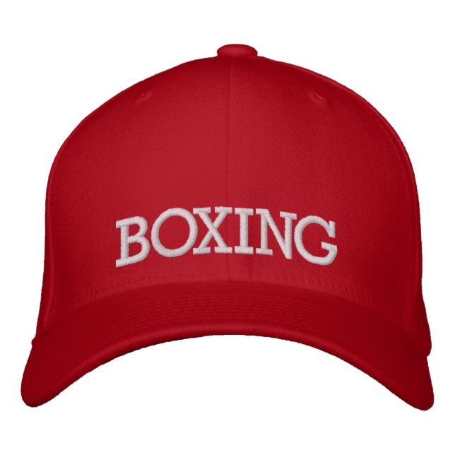 Gorra Bordada Boxeo (Anverso)
