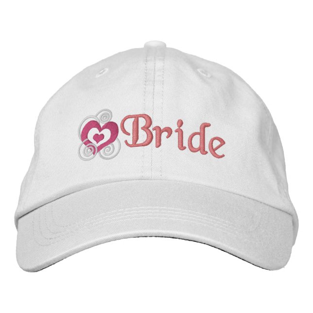 Gorra Bordada Bride Bridal Embroidery (Anverso)