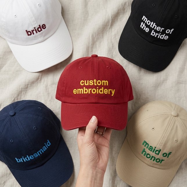 Gorra Bordada Bride Squad | Tocado de fiesta de boda personaliza (embroidered teacher baseball cap, custom bride squad hat, nurse life gift, best grandma hat gift)
