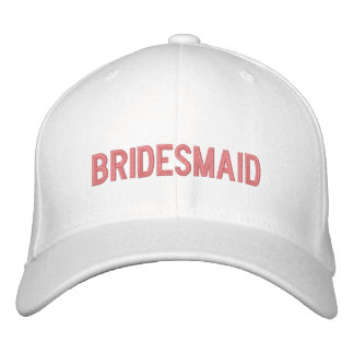Gorra Bordada Bridesmaid