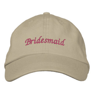 Gorra Bordada Bridesmaid