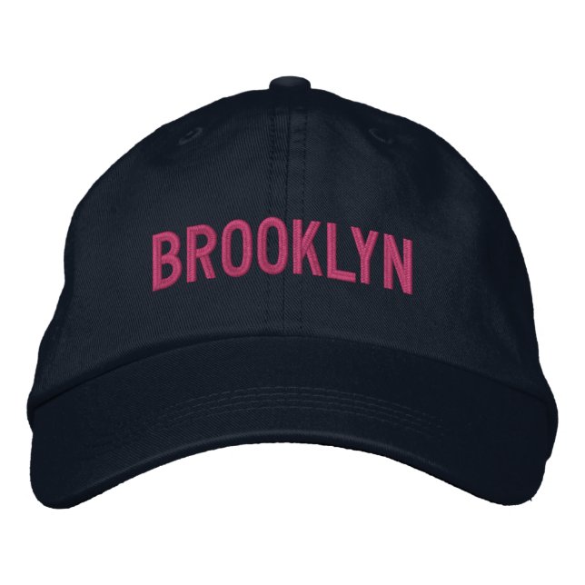 GORRA BORDADA BROOKLYN (Anverso)