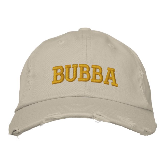 Gorra Bordada Bubba (Anverso)