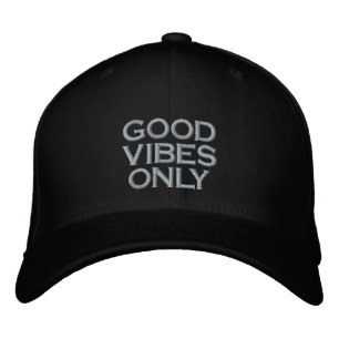 Gorra Bordada BUENAS VIBAS SOLO playa Vida verano diversión