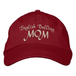 Gorra Bordada Bulldog inglés, MOM