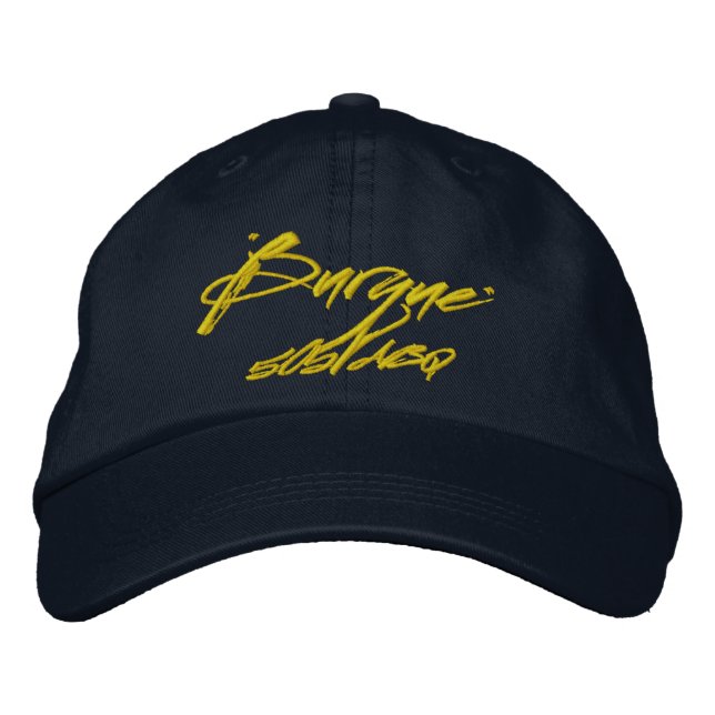 Gorra Bordada Burque 505 ABQ (Anverso)