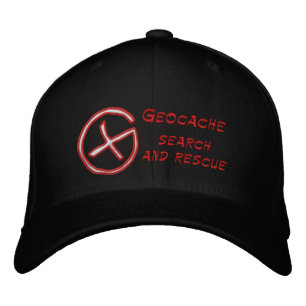Gorra Bordada Búsqueda y rescate de geocache