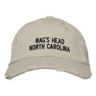 Gorra Bordada Cabeza de Nag, Carolina del Norte