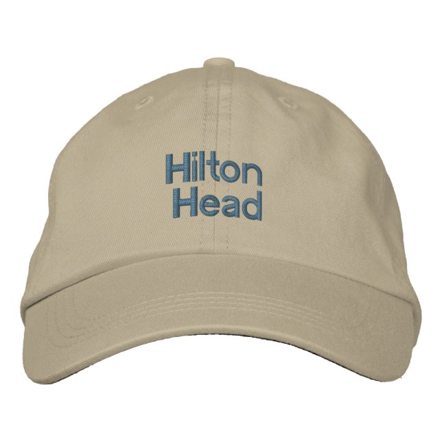 GORRA BORDADA CABEZA III DE HILTON (Anverso)