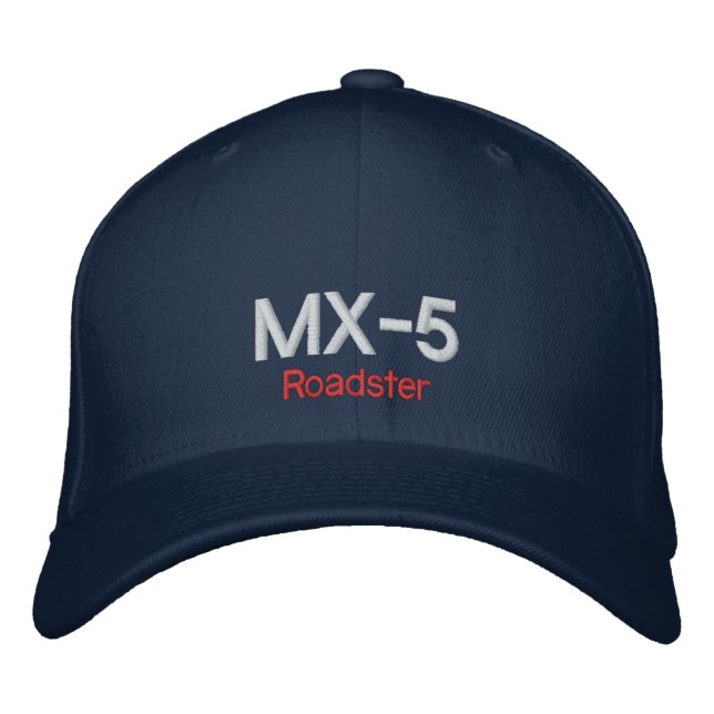 Gorra Bordada Cabo de béisbol de montaña MX-5 (Anverso)