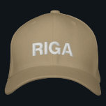 Gorra Bordada Cabo de béisbol de Riga<br><div class="desc">Sombrero de béisbol Riga</div>