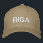 Gorra Bordada Cabo de béisbol de Riga<br><div class="desc">Sombrero de béisbol Riga</div>