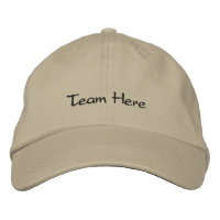 Cabo de béisbol del equipo Embroidered del persona