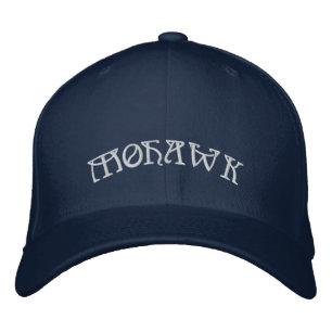 Gorra Bordada Cabo de la Nación Mohawk, bordado en Mohawk