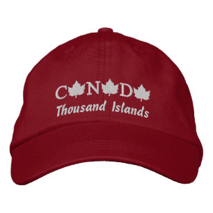 Gorra Bordada Cabo de las Mil Islas Embarazadas de Canadá