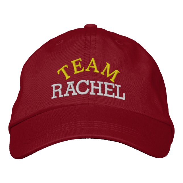 Gorra Bordada Cabo del equipo por SFR (Anverso)