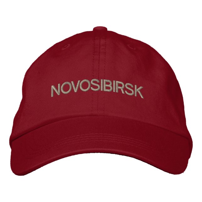 Gorra Bordada Cabo Novosibirsk (Anverso)