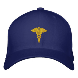 Gorra Bordada Caduceus Gold