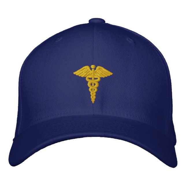 Gorra Bordada Caduceus Gold (Anverso)