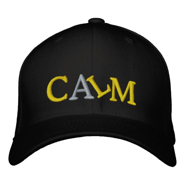 GORRA BORDADA CALMA (Anverso)