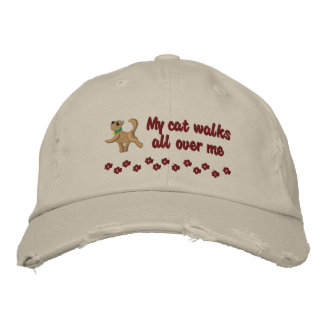 Gorra Bordada Caminata de gato
